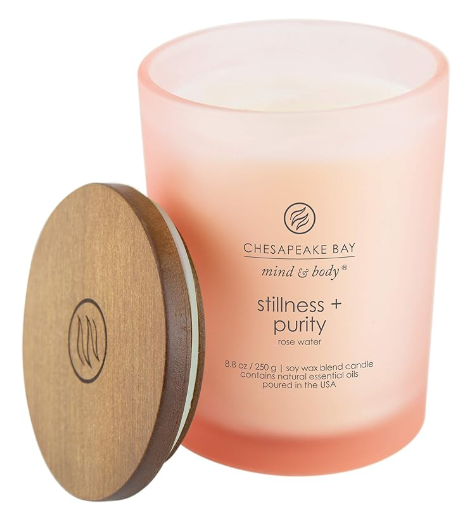 Chesapeake Bay Candle Stillness and Purity Rose Water 8.8oz