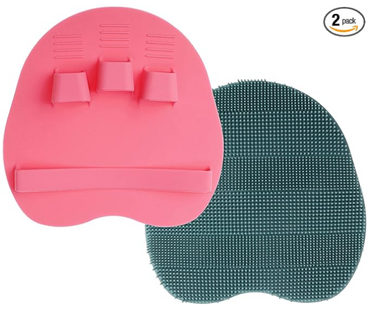 Innerneed Silicone Shower Brush 2-pack