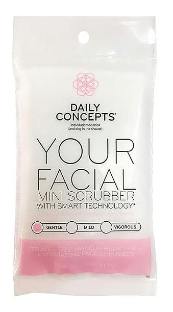 Daily Concepts facial mini scrubber