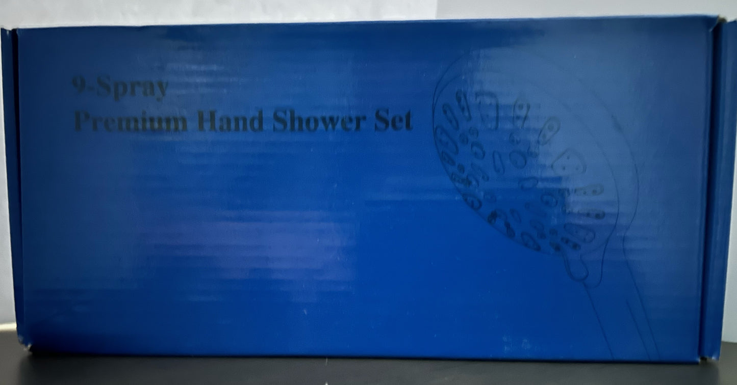 Haxton high pressure 9-spray hand shower set